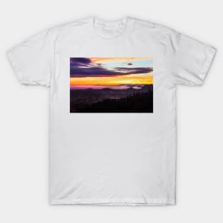 Misty northen town T-Shirt